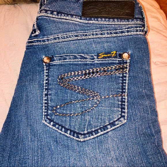 7 For All Mankind Rocker Slim Jeans - Picture 7 of 8